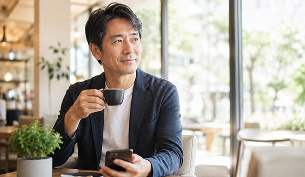 初回は公共の場所で会う